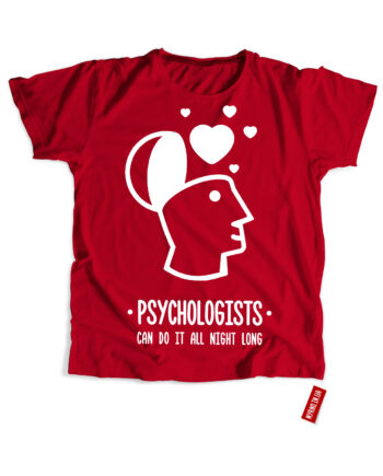 Eng –  Psychologists  Can do it all night long (T-shirt)