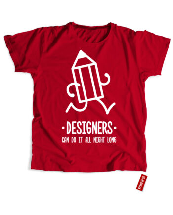 Eng –  Designers  Can do it all night long (T-shirt)