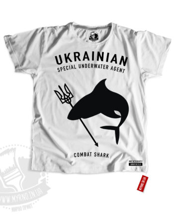 Ukrainian combat Shark (Футболка)